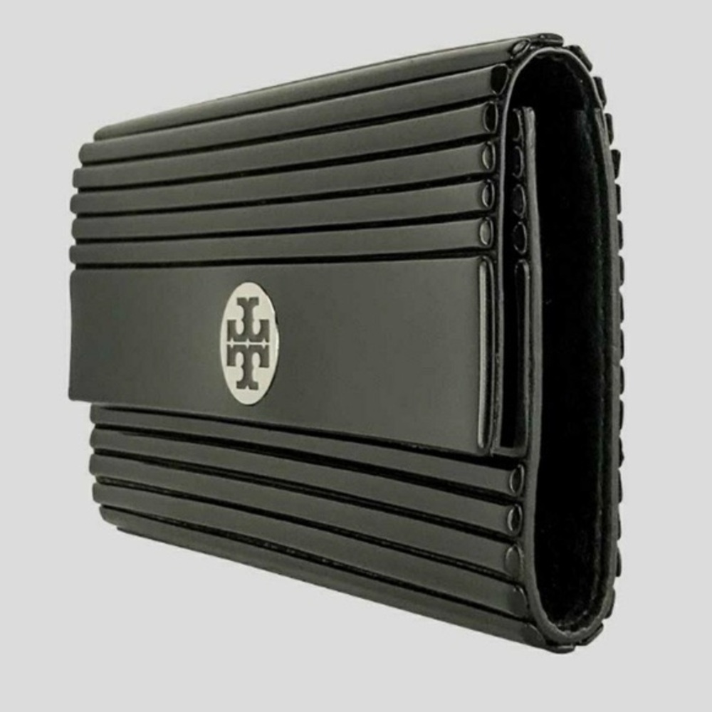 Tory Burch Black Acrylic Clutch